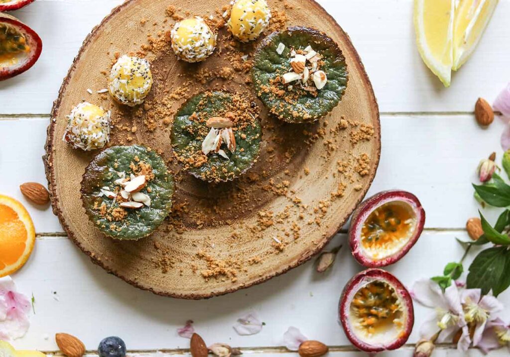 Cupcakes with pistachio pudding
