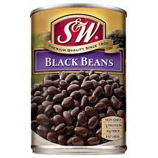 Canned black beans